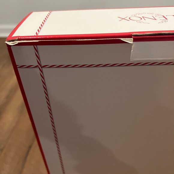 NWT Lenox Snowman Chip and Dip Platter - Picture 8 of 9